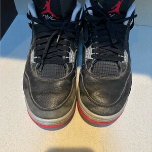 Air Jordan’s size 9.5 red and black